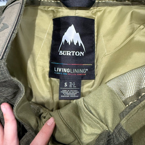 Burton covert snow pants size MENS SMALL! NWT - Picture 3 of 6